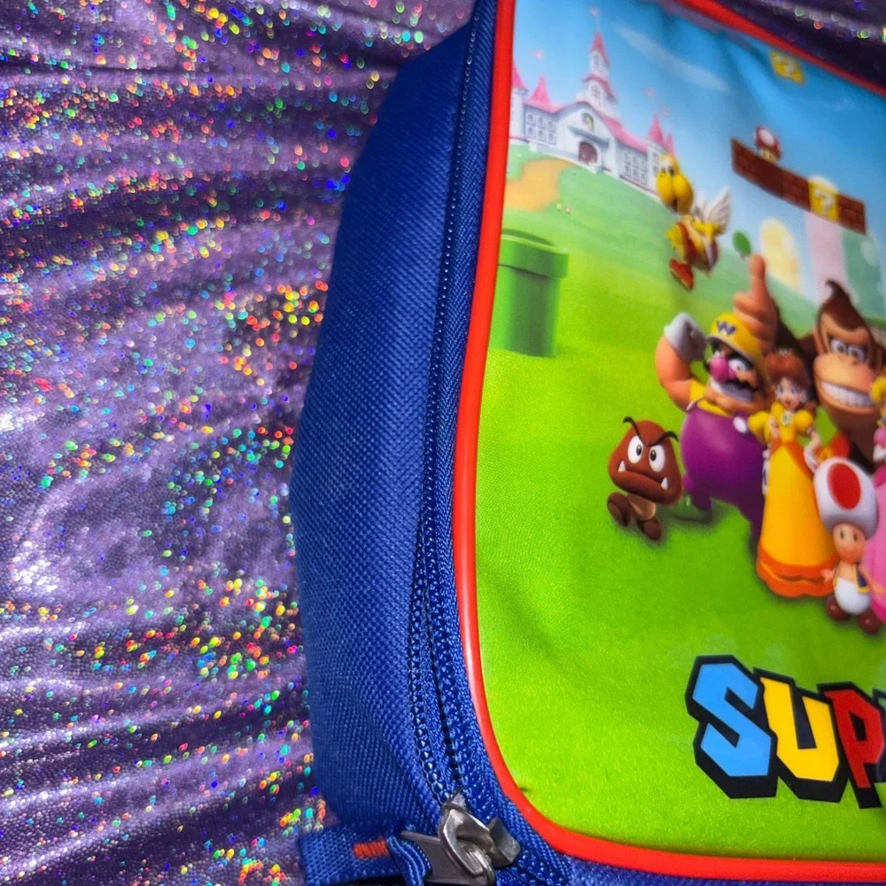 Kids Super Mario Lunch Box